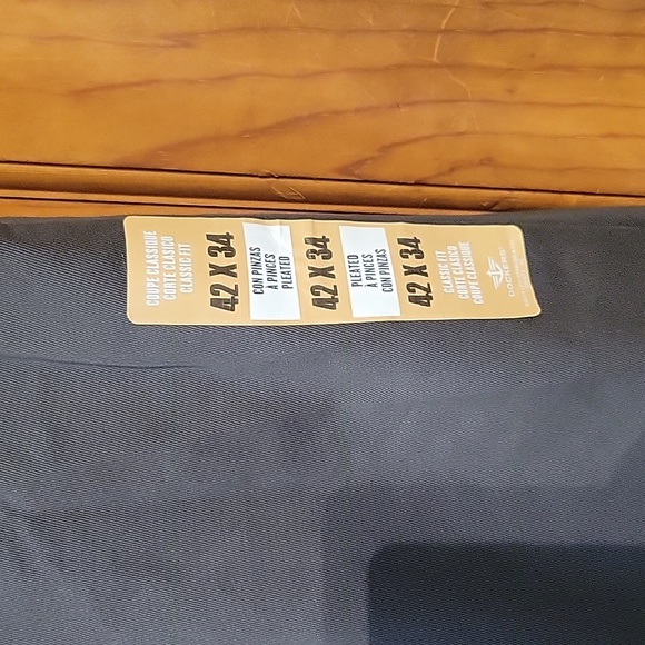 NWT Mens docker pants size 42/34 green - Picture 5 of 8